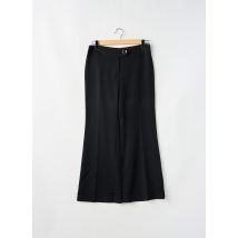 LA CITY - Pantalon large noir en polyester - Femme - Taille 42 - Modz