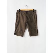 LADY SOUL - Bermuda marron en coton - Femme - Taille 40 - Modz