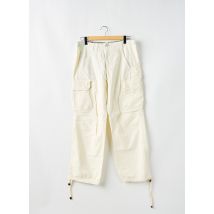 AEM'KEI - Pantalon cargo blanc en coton - Femme - Taille W32 - Modz
