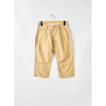 BLEND SHE - Pantacourt beige en coton - Femme - Taille 38 - Modz