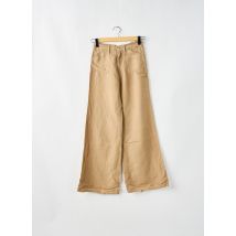 CIMARRON - Pantalon large beige en lin - Femme - Taille W25 - Modz