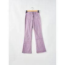CIMARRON - Pantalon flare violet en coton - Femme - Taille W28 - Modz