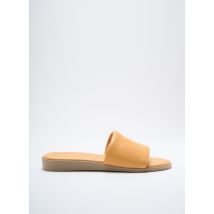 NICOLAS LAINAS - Mules/Sabots orange en cuir - Femme - Taille 37 - Modz