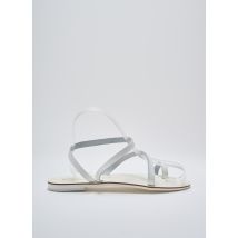 NICOLAS LAINAS - Tongs blanc en cuir - Femme - Taille 39 - Modz