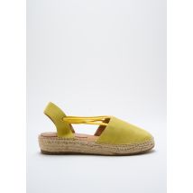 KANNA - Espadrilles jaune en cuir - Femme - Taille 37 - Modz