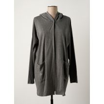 PRINCESSE TAM-TAM - Veste casual gris en acrylique - Femme - Taille 36 - Modz