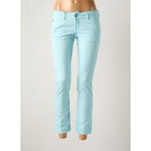 DN.SIXTY SEVEN - Pantalon chino bleu en coton - Femme - Taille W24 - Modz