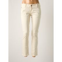 DN.SIXTY SEVEN - Pantalon chino beige clair en coton - Femme - Taille W29 - Modz