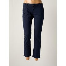 DN.SIXTY SEVEN - Pantalon chino bleu fonce en coton - Femme - Taille W31 - Modz