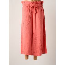 VILA - Pantacourt rose en viscose - Femme - Taille 42 - Modz