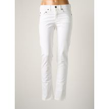 BREIZH ANGEL - Pantalon slim blanc en coton - Femme - Taille 40 - Modz