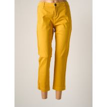 MKT STUDIO - Pantalon chino jaune en coton - Femme - Taille W30 - Modz