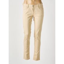 LE TEMPS DES CERISES - Pantalon slim beige en coton - Femme - Taille W26 - Modz