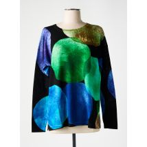 ANNA & GABRI - Pull noir en merinos - Femme - Taille 40 - Modz