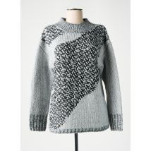 KOKOMARINA - Pull gris en acrylique - Femme - Taille 42 - Modz