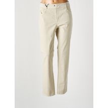 EAST DRIVE - Pantalon slim beige en coton - Femme - Taille 36 - Modz