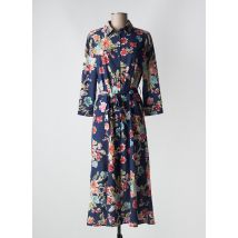 SIGNE NATURE - Robe longue bleu en polyester - Femme - Taille 38 - Modz