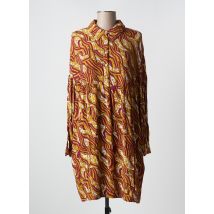 ALMAE - Robe courte jaune en viscose - Femme - Taille 38 - Modz