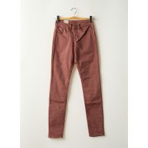 CREAM - Pantalon slim rouge en coton - Femme - Taille W24 - Modz