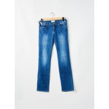 LE TEMPS DES CERISES - Jeans coupe droite bleu en coton - Femme - Taille W29 - Modz