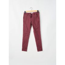 LE TEMPS DES CERISES - Pantalon chino rouge en coton - Femme - Taille W25 - Modz