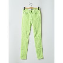 SALSA - Pantalon slim vert en coton - Femme - Taille TU - Modz