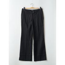 TIM BARGEOT - Pantalon droit noir en polyester - Femme - Taille 42 - Modz