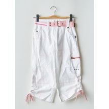 TWO ANGLE - Pantacourt blanc en coton - Femme - Taille 34 - Modz