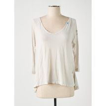 DN.SIXTY SEVEN - T-shirt gris en modal - Femme - Taille 42 - Modz