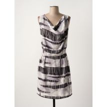 SALSA - Robe mi-longue gris en polyester - Femme - Taille 34 - Modz