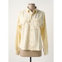 G STAR - Chemisier beige en lyocell - Femme - Taille 34 - Modz