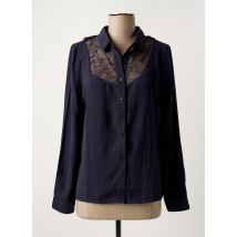 GRACE & MILA - Chemisier bleu en polyester - Femme - Taille 38 - Modz