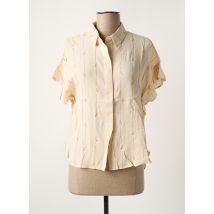 ORFEO - Chemisier beige en polyester - Femme - Taille 36 - Modz