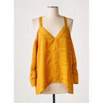 SALSA - Blouse jaune en polyester - Femme - Taille 40 - Modz