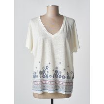 SALSA - Top beige en lin - Femme - Taille 40 - Modz