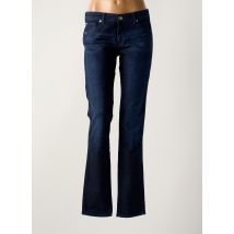 purple and pink - Jeans coupe slim bleu en coton - Femme - Taille W32 - Modz