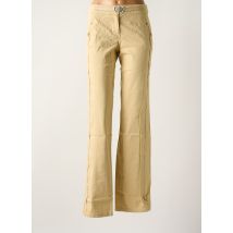 OHDD - Pantalon droit beige en coton - Femme - Taille W32 - Modz