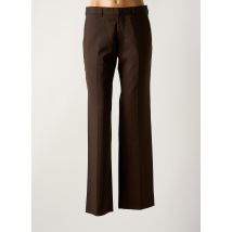 MEXX - Pantalon droit marron en laine - Femme - Taille 40 - Modz