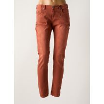 MAISON SCOTCH - Jeans coupe slim orange en coton - Femme - Taille TU - Modz
