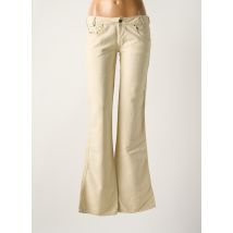 49958051 - Pantalon flare beige en coton - Femme - Taille W28 - Modz