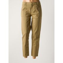 SET - Pantalon 7/8 beige en coton - Femme - Taille 38 - Modz