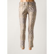 CORLEONE - Pantalon 7/8 beige en coton - Femme - Taille W29 - Modz
