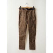 MAISON SCOTCH - Pantalon chino marron en coton - Femme - Taille TU - Modz