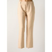 REIKO - Pantalon slim beige en polyester - Femme - Taille W30 - Modz