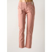 REIKO - Jeans coupe slim rose en coton - Femme - Taille W28 - Modz