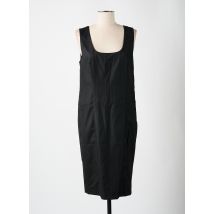 LOLA - Robe mi-longue noir en polyester - Femme - Taille 38 - Modz