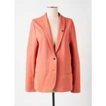 SCOTCH & SODA - Blazer orange en coton - Femme - Taille 40 - Modz