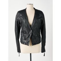 OAKWOOD - Veste en cuir noir en cuir - Femme - Taille 38 - Modz