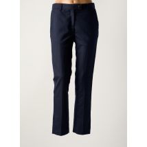 MAISON LAB - Pantalon droit bleu en polyester - Femme - Taille 36 - Modz