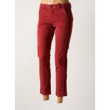 MKT STUDIO - Pantalon 7/8 rouge en coton - Femme - Taille W25 - Modz
